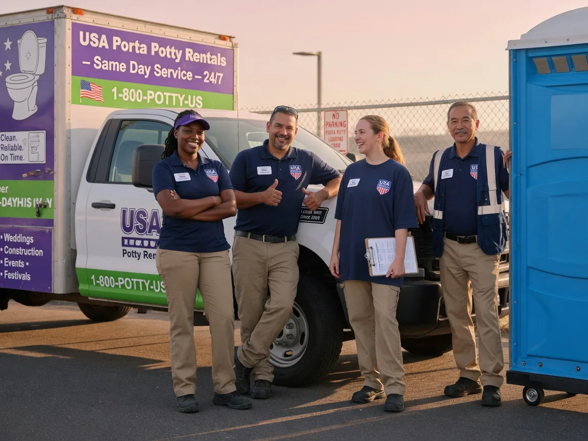 Porta Potty Rental company in Fletcher, NC